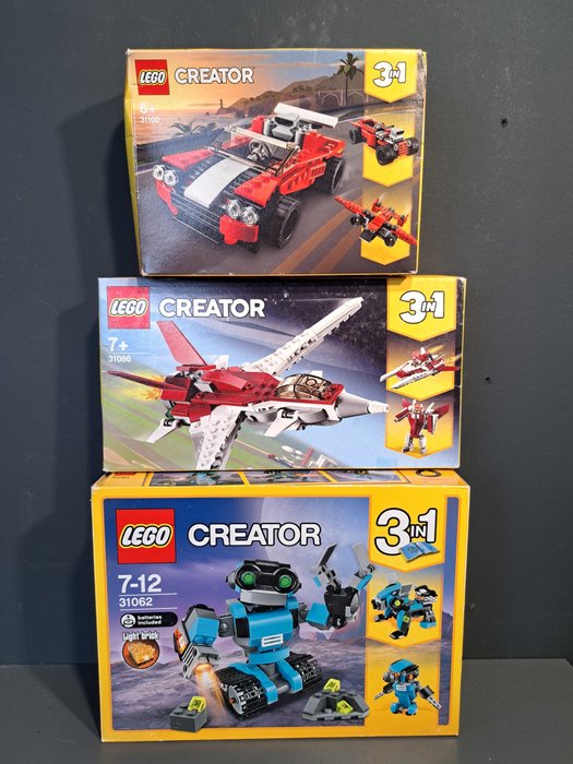 Lego - Creator - 31062, 31086, 31100 - Lego Creator - Denemarken