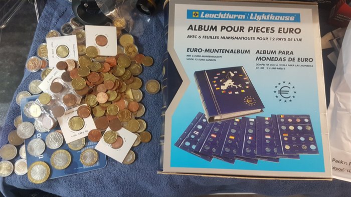 Európa. Collection of over 50 coins  (Nincs minimálár)