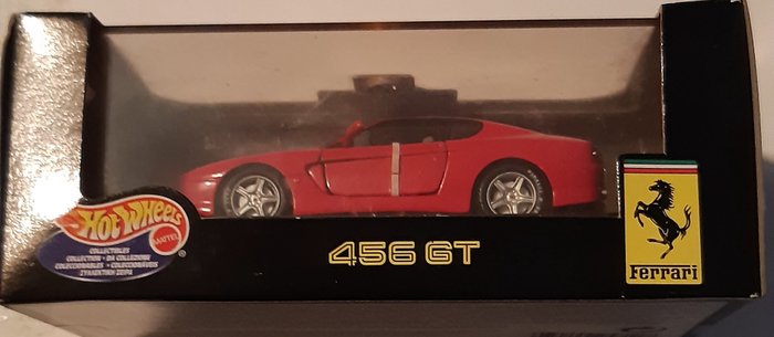 Hot Wheels 1:43 - Miniatura de carro desportivo - Ferrari 456 GT
