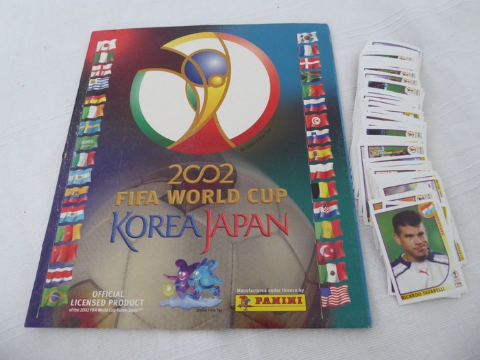 Panini - World Cup Korea/Japan 2002 - Empty album - 120 Loose stickers