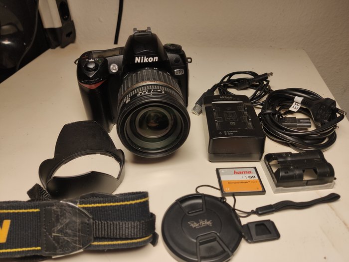 Nikon D 70 incl. Tamron 17-50/2.8 XR di II Digitalt refleks kamera (DSLR)