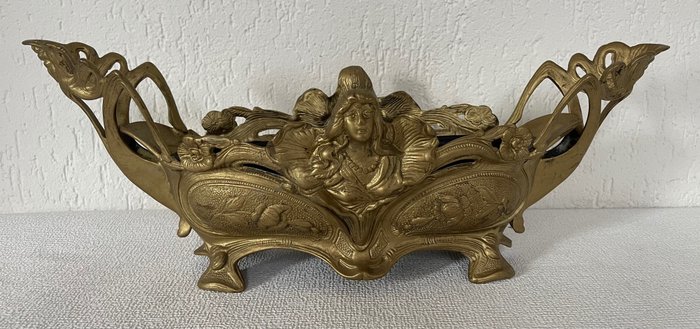 Jardinière - Art Nouveau - Bronze