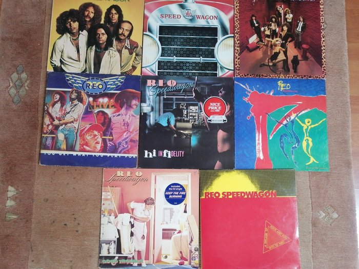 R E O Speedwagon - Vários títulos - Disco de vinil - 1971