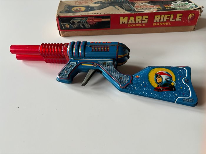 KO  - 锡制玩具 MARS RIFLE - 1960-1970 - 日本