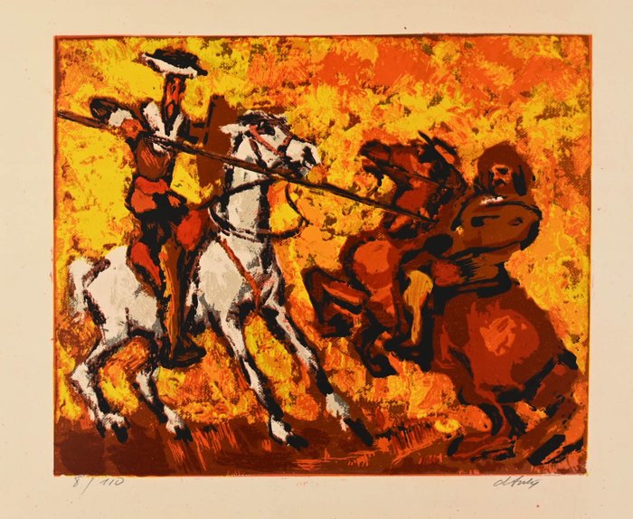 Henry Maurice D'anty (1910-1998) - Don Quichotte 2