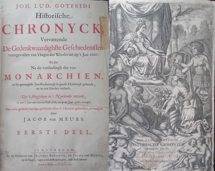 J.L. Gottfried - Historische Chronyck - 1660