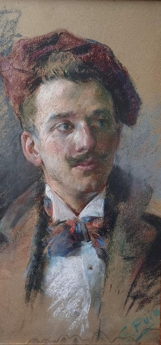 Salvador Puig (1875-1944) - Ritratto maschile