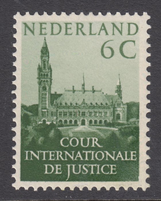 Holland 1951 - Cour Internationale de Justice - NVPH D31