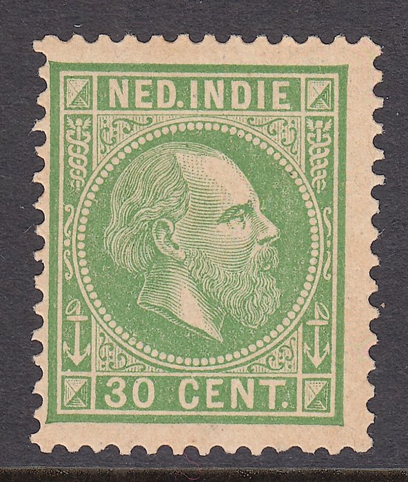 Niederländisch-Indien 1888 - König Wilhelm III - NVPH 14