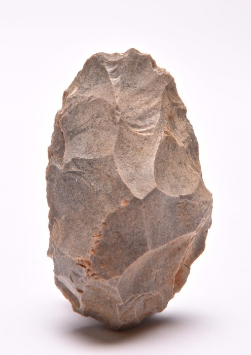 Mousteriano Pedra/Sílex Biface/handaxe do Paleolítico Médio