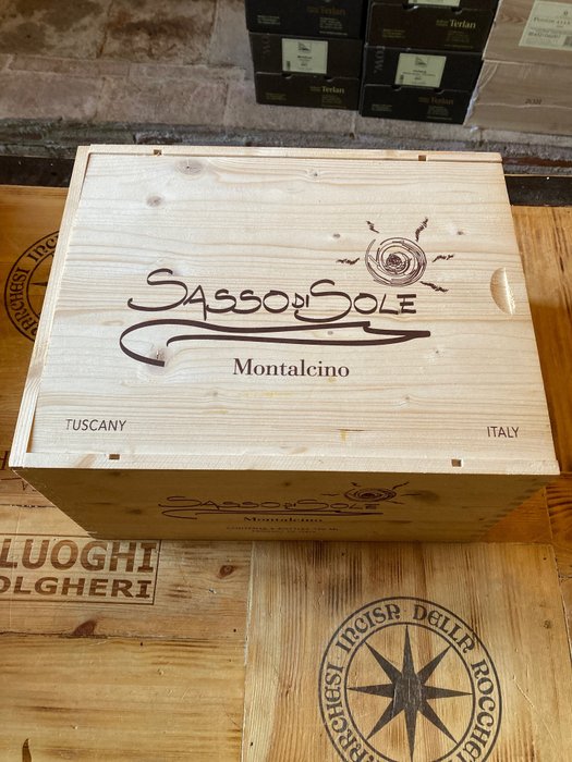 2017 Sasso di Sole - 蒙達奇諾·布魯奈羅 - 6 瓶 (0.75L)