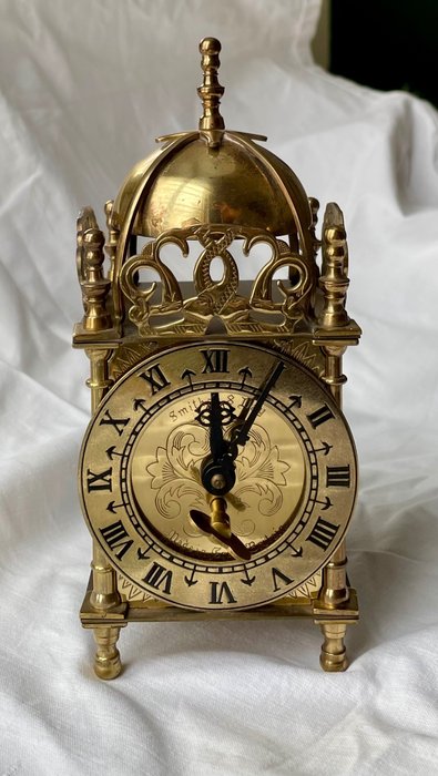 壁炉架时钟 - 历史主义 - 黄铜 - 1950-1960