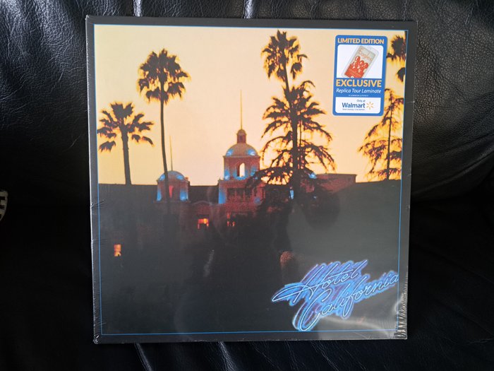 Eagles - Hotel California Limitid edition exlusive replica tour laminate (SEALED)USA IMPORT - Vinylplate - 1976