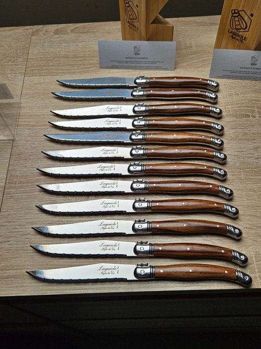Laguiole style de vie - Bordskniv uppsättning - Stål (rostfritt stål)