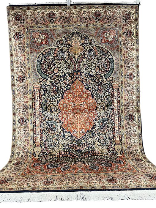 克什米爾古姆 - 小地毯 - 225 cm - 140 cm