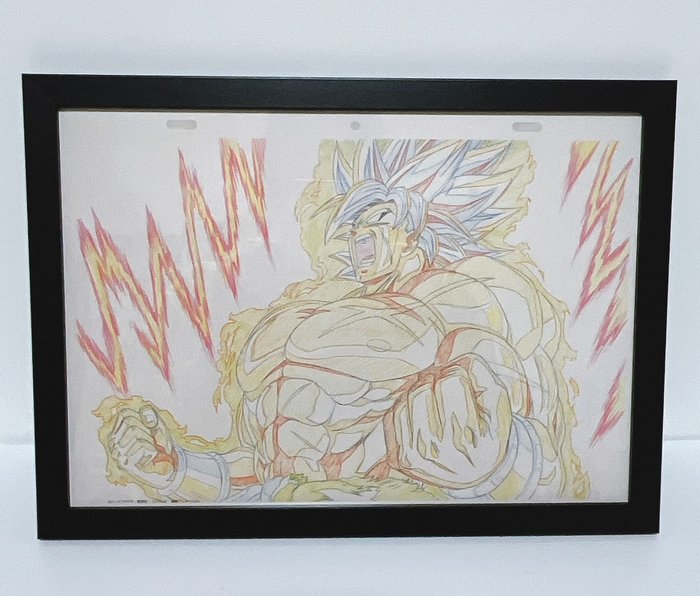 Akira Toriyama - 1 Gerahmte Manuskriptzeichnung, Reproduktion - Dragon Ball - Dragon Ball Framed Animated Celuarte by Akira Toriyama, Japan No.２ 鳥山明・ドラゴンボール