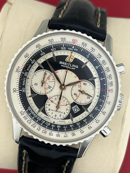 Breitling - Navitimer Montbrillant Chronograph Panda Dial - A41370 - 男士 - 2011至今