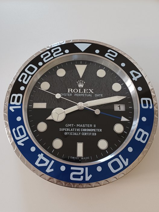挂钟 - Concessionaire GMT Master II 腕表 - 玻璃和铝 - 2020年及之后