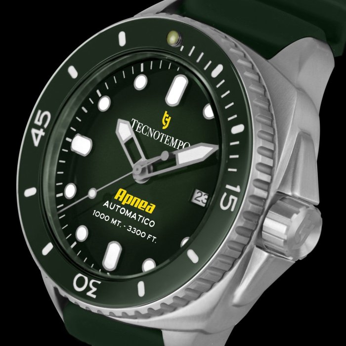 Tecnotempo®  - Automatic Diver "Apnea" 1000M - Limited Edition - - Senza Prezzo di Riserva - TT.1000AP.GV (Green) - Uomo - 2011-presente