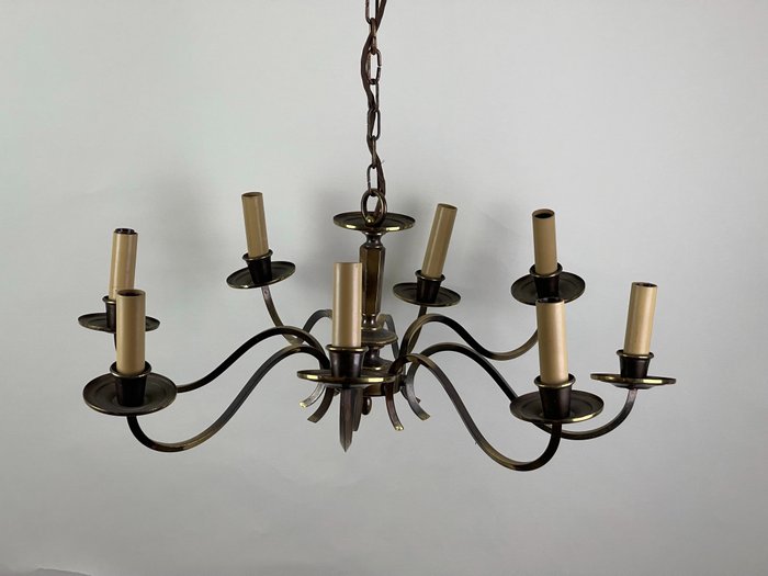 枝形吊燈 - 黃銅, 復古黃銅吊燈吊燈