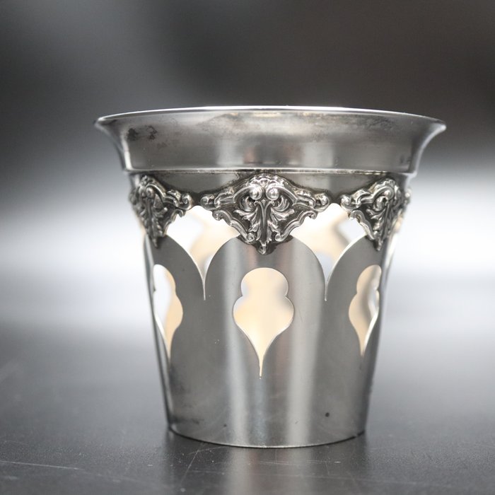 Candle holder - Candlestick - .916 (88 Zolotniki) silver