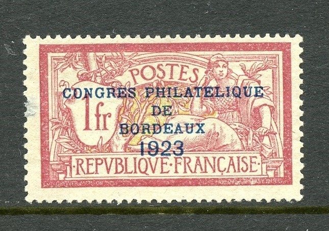 France  - Selection classic France with 1923 Bordeaux congress