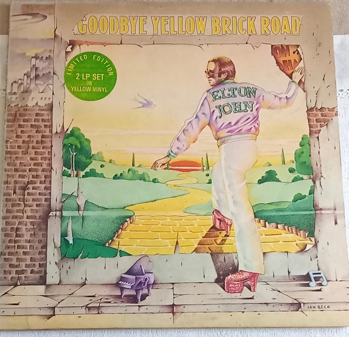 Elton John - Goodbye Yellow Brick Road 2 x Vinyl - 黑膠唱片 - 彩色唱片 - 1978