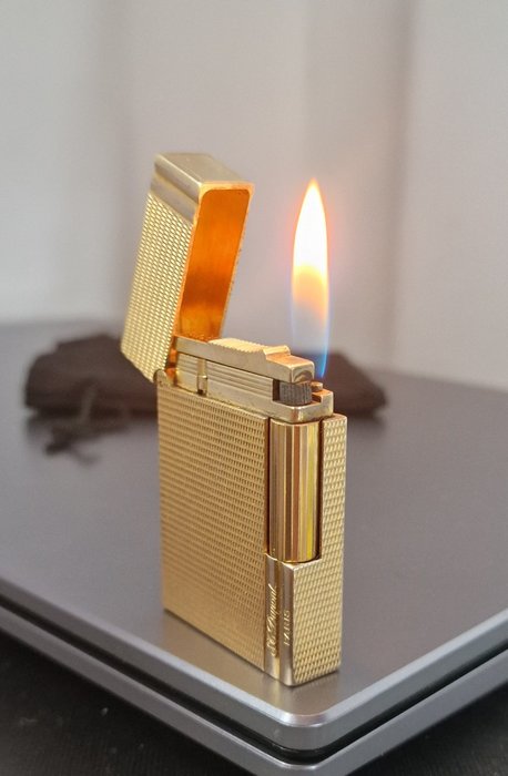 S.T. Dupont - Gatsby - Pocket lighter - Gold-plated
