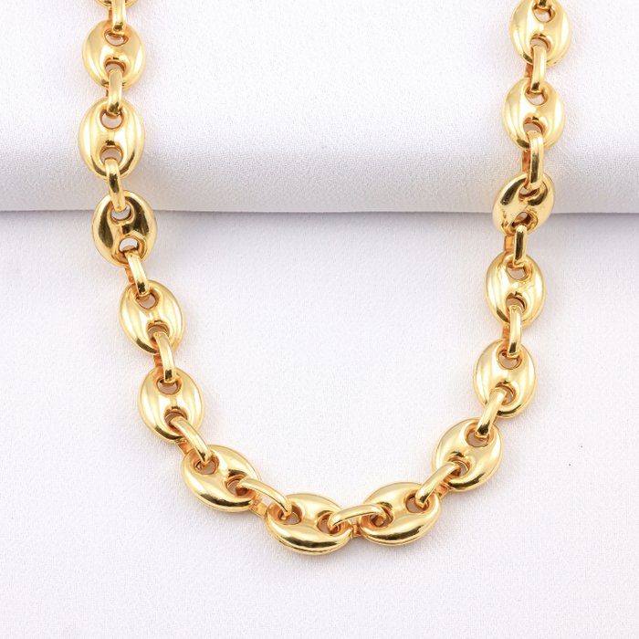 χωρίς τιμή ασφαλείας - Κολιέ Gold-plated, Ασημί, Sailor Chain 