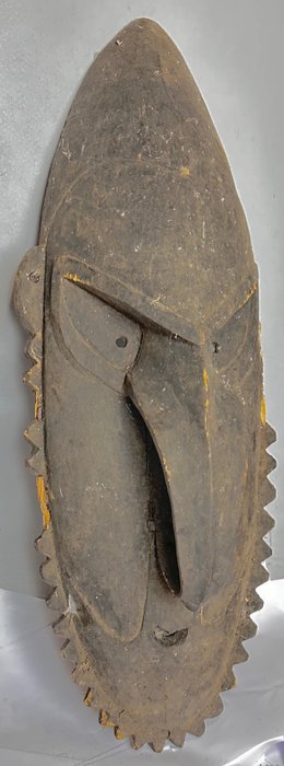 祖先面具 - 下塞皮克 - 巴布亞紐幾內亞  (沒有保留價)