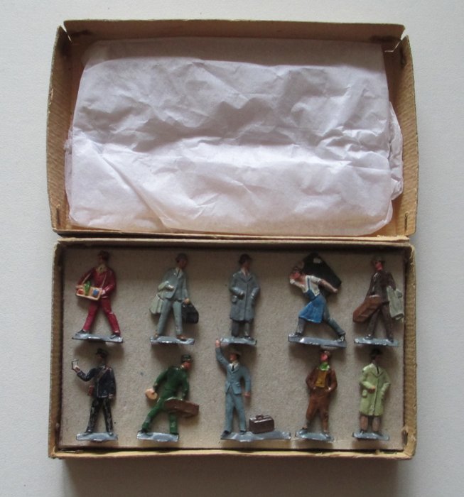 Märklin - Jucărie windd up din tinichea Figuri de zinc Marklin ho - 1950-1959 - Germania