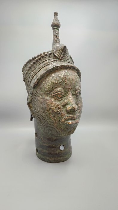 excelente cabeça memorial oba - bini /edo - Nigéria  (Sem preço de reserva)
