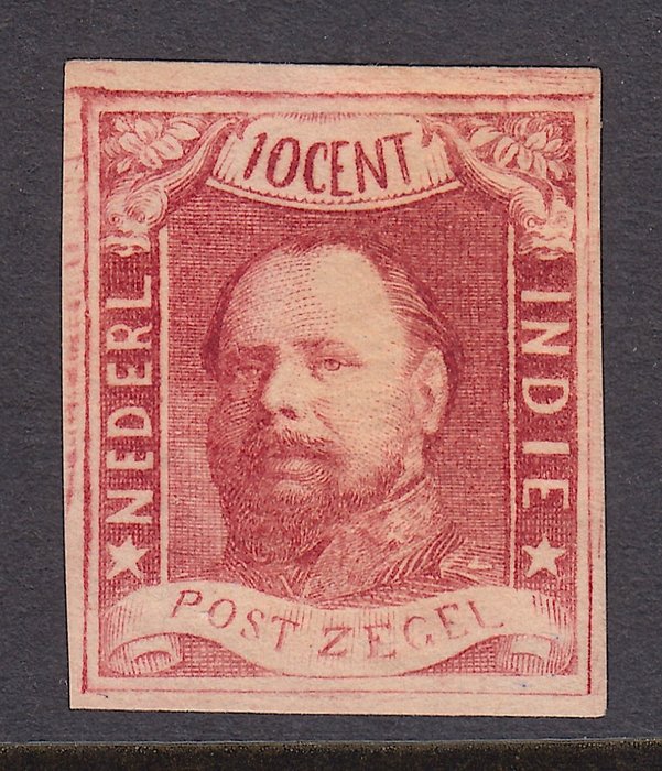 Nederländska Ostindien 1864 - kung Vilhelm III - NVPH 1