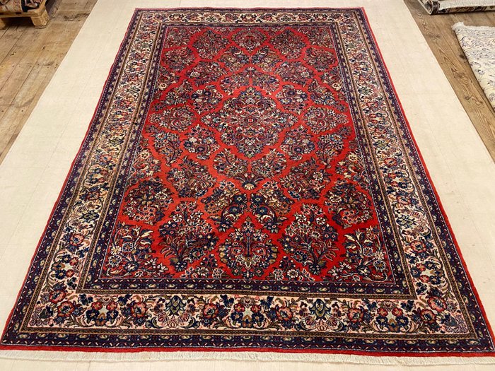 薩魯克波斯地毯 - 令人驚嘆的設計 - 小地毯 - 290 cm - 202 cm