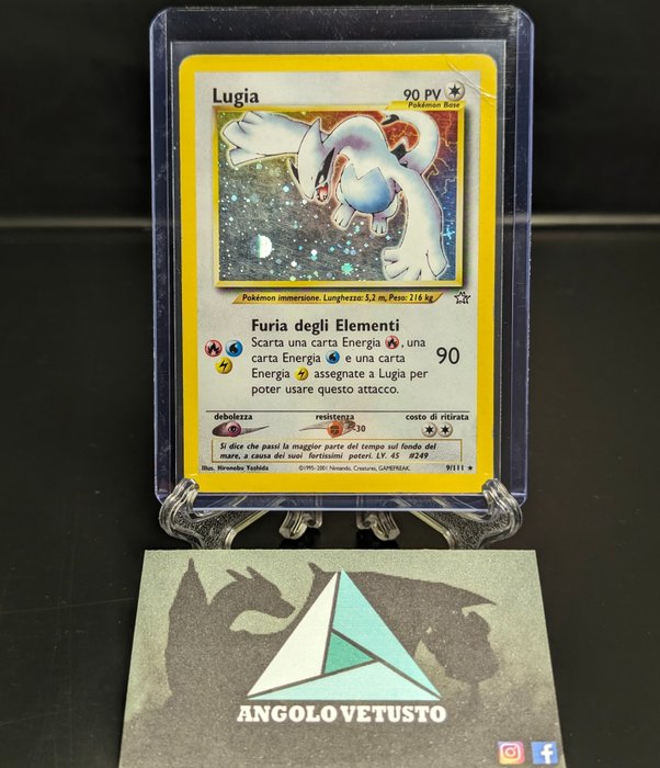 Pokémon - 1 Card - Pokèmon vintage - Lugia rara holo 9/111, set Neo Genesis ITA 2001 - Lugia