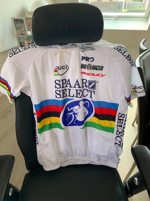 Spaarselect - Campeonato del mundo de ciclocross - Bart Wellens - 2000 - Maillot de ciclismo