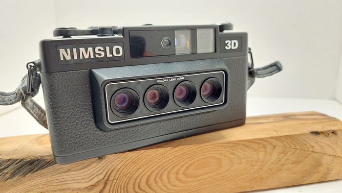 Nimslo Nimslo 3D Kamera Quadra Lens Cámara estereoscópica