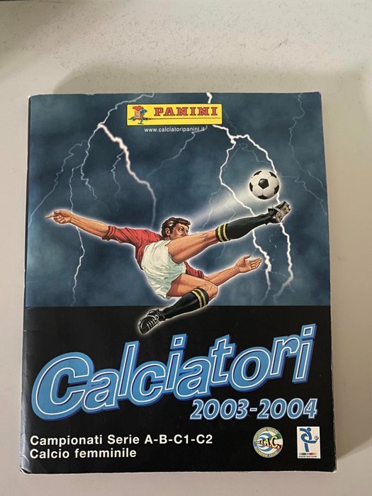 Panini - Score Serie A, Calciatori 2003/04 - Serie B/Serie C1/Serie C2/Serie A Femminile - 1 Complete Album