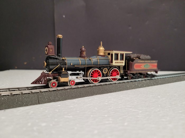 Bachmann H0 - 51101 - Locomotiva a vapor com vagão de carvão (1) - 4-4-0 - Union Pacific Railroad