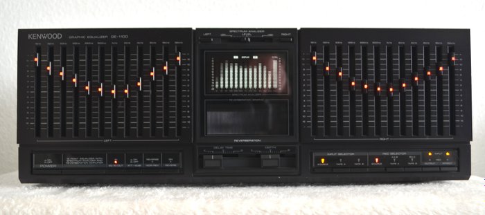 Kenwood - GE-1100 - Hi End Vintage Stereo grafisk equalizer
