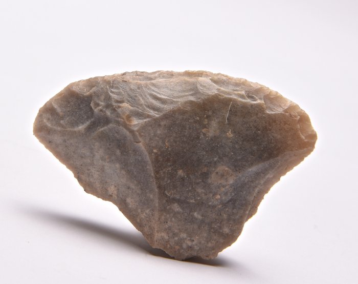 Mousteriano Pedra/Sílex Raspador do Paleolítico Médio