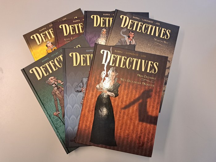 Detectives - Volledge serie Dectectives - 7 Album - Primeira edição - 2018/2022