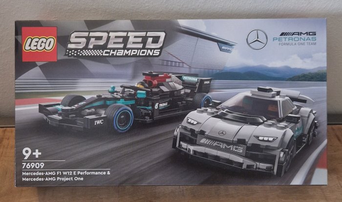 Lego - Speedchampions - 76909 - Mercedes AMG F1 W12 & Mercedes AMG Project One - 2020+ - Hollandia