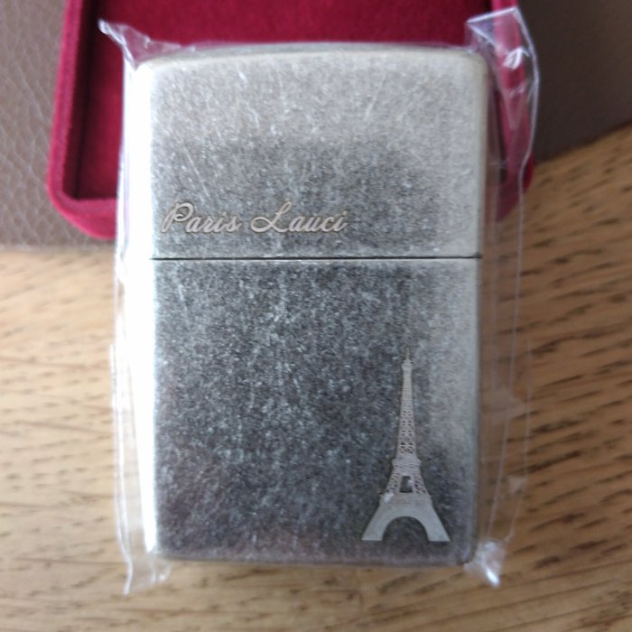 Zippo - Paris Lauci - neue limitierte Serie Capital Cities- Samtbox - Taschenfeuerzeug - Metall