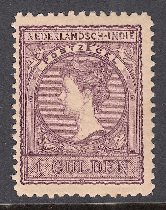 Alankomaiden Itä-Intia 1906 - Kuningatar Wilhelmina - NVPH 58