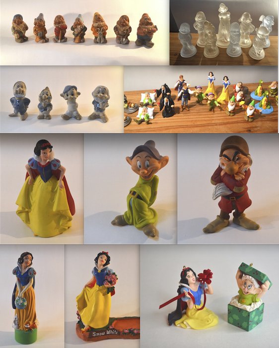 Disney - Snow White & The Seven Dwarfs - 57 Statues and Figurines