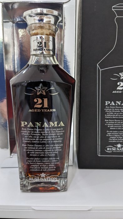 Rum Nation - Panama Black Edition 21 years - 700 ml