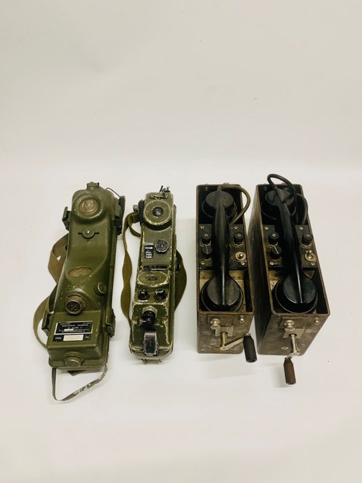 AN/PRC-6, TR-PP-11B, Ericsson - Hand Held Military Radio Rádio - Vários modelos