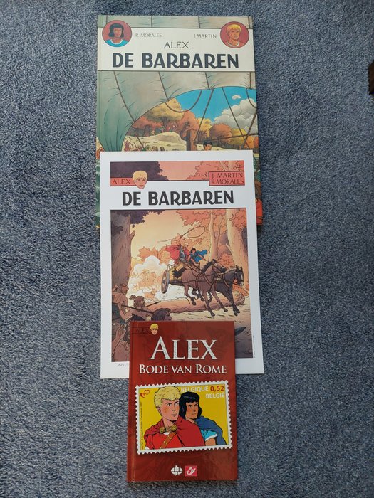 Alex 21/34 - de barbaren/bode van rome - 2 Album - Πρώτη έκδοση - 1998/2007