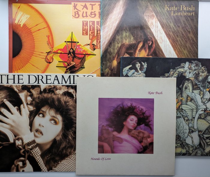 Kate Bush - 5 x Original Albums! - 黑胶唱片 - 1978